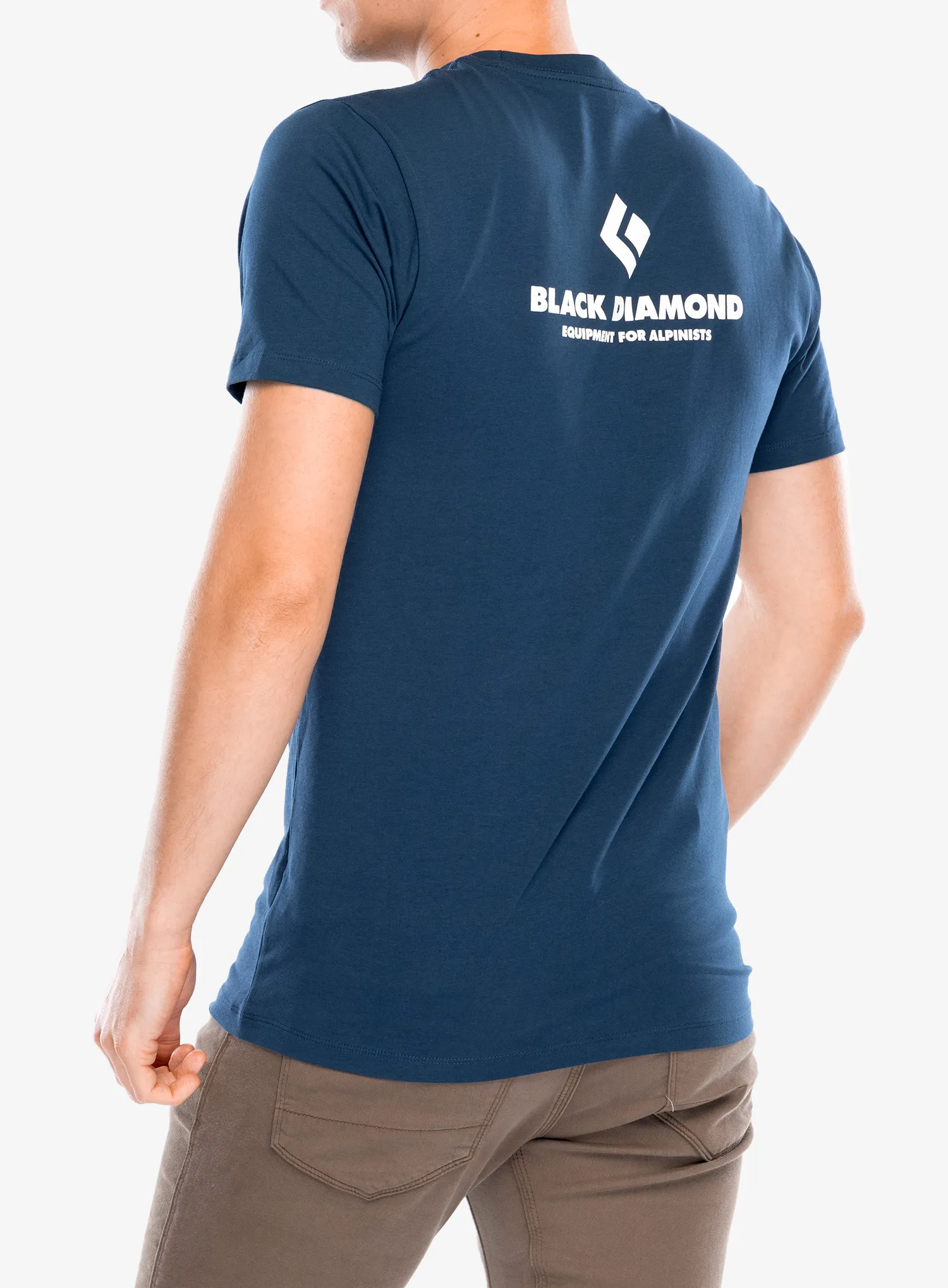 Medvilniniai marškinėliai Black Diamond Equipment For Alpinist Tee - indigo