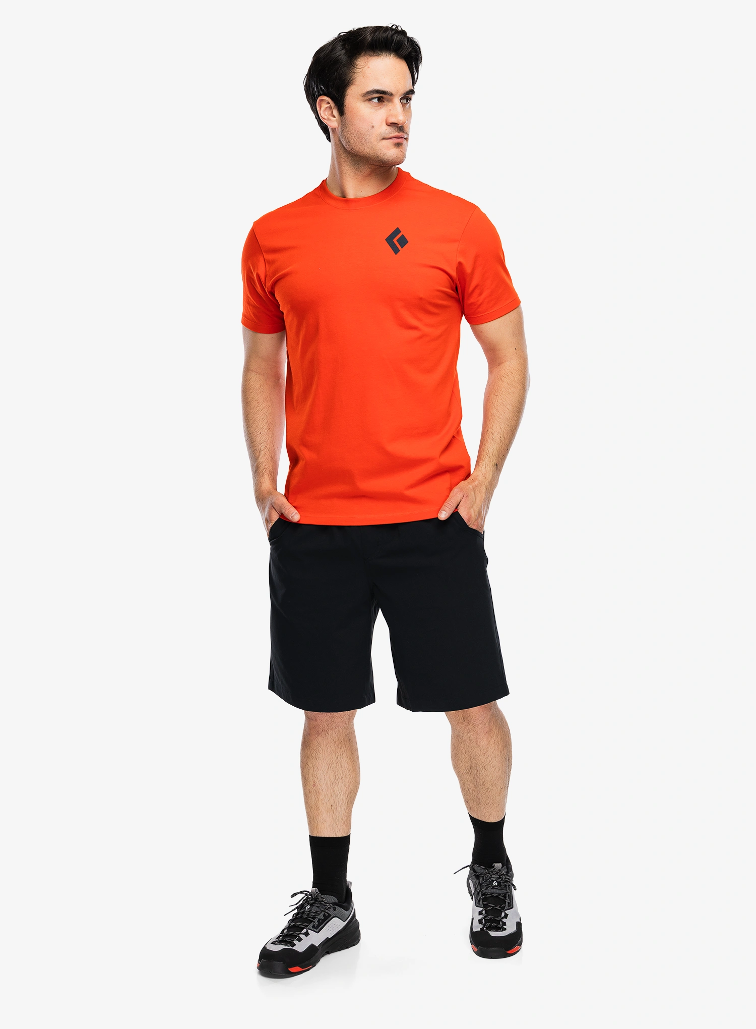Medvilniniai marškinėliai Black Diamond Equipment For Alpinist Tee - octane