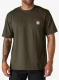 Medvilniniai marškinėliai Carhartt Dearborn Relaxed Pocket T-Shirt - burnished logs heather