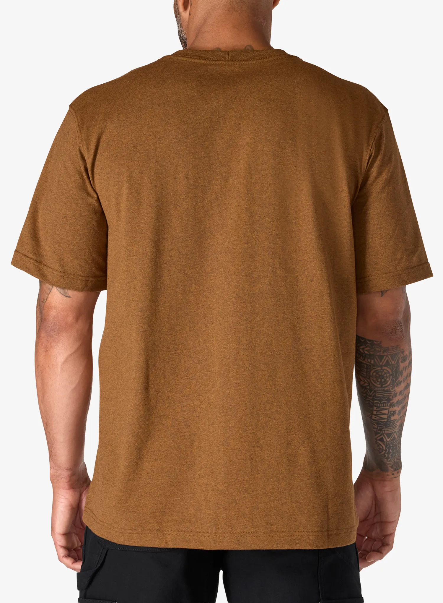Medvilniniai marškinėliai Carhartt Dearborn Relaxed Pocket T-Shirt - carhartt brown