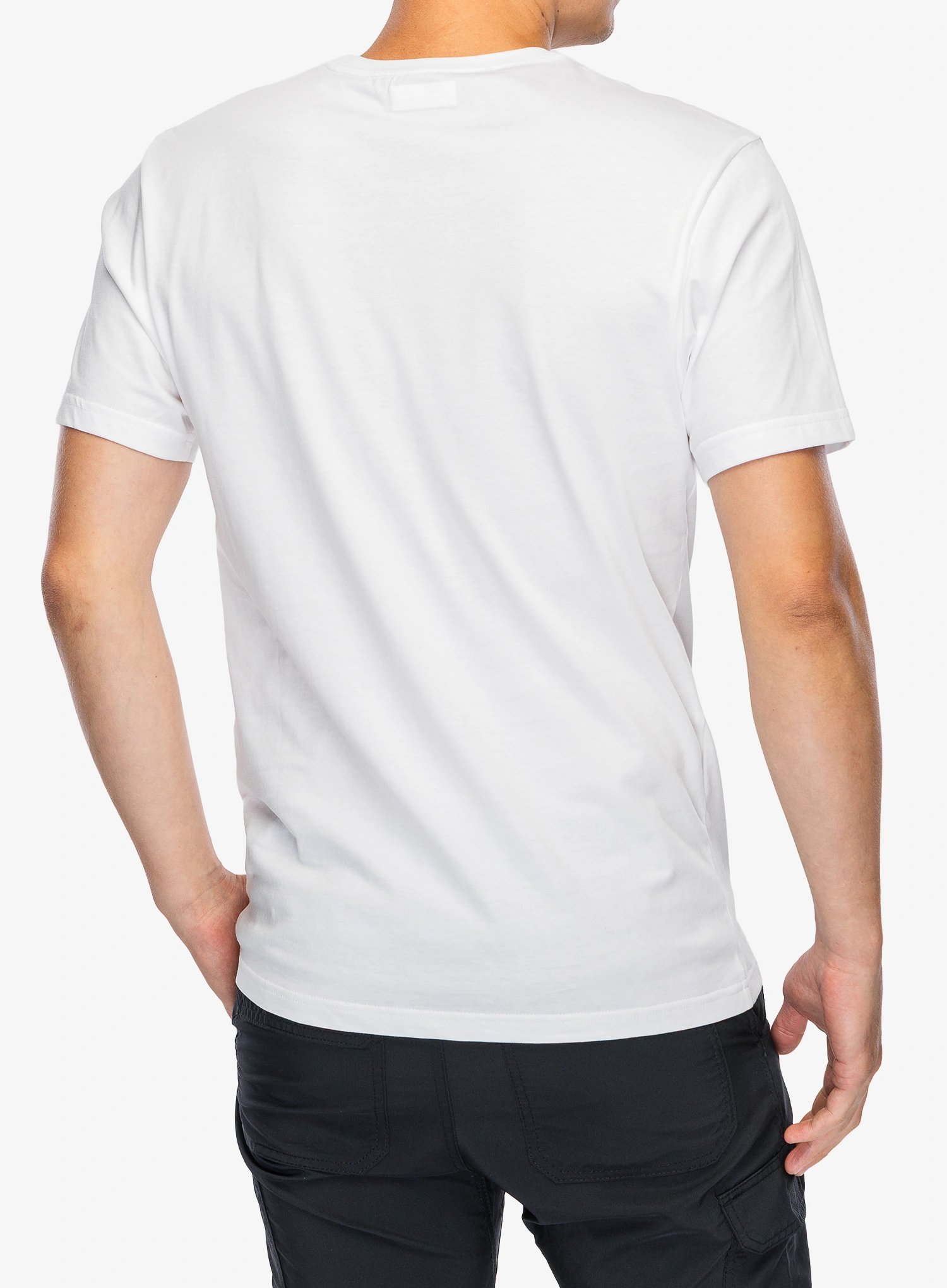 Medvilniniai marškinėliai Columbia CSC Basic Logo S/S Shirt - white/csc retro logo