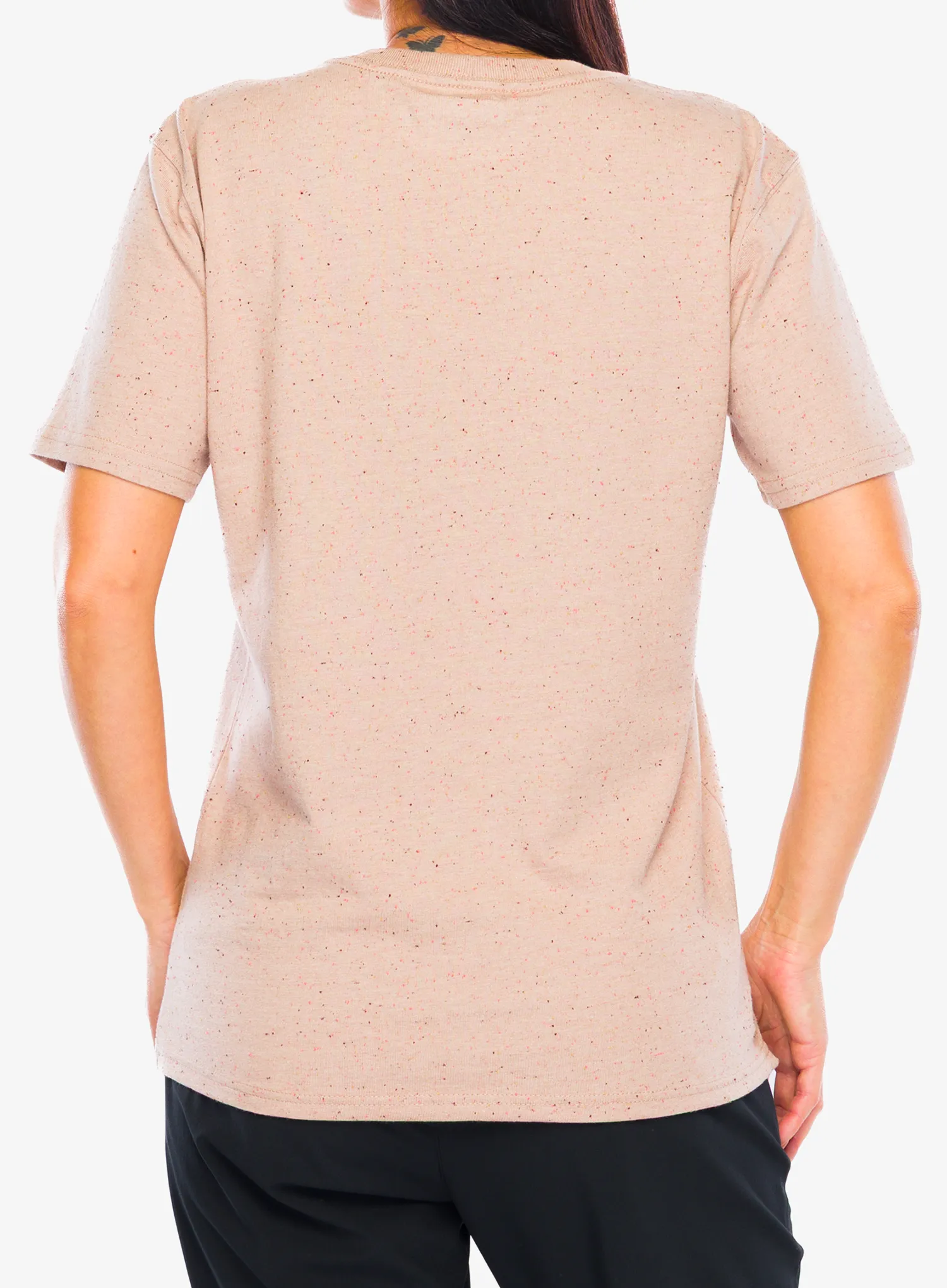 Medvilniniai marškinėliai moterims Carhartt Workwear Pocket S/S T-Shirt - light taupe nep
