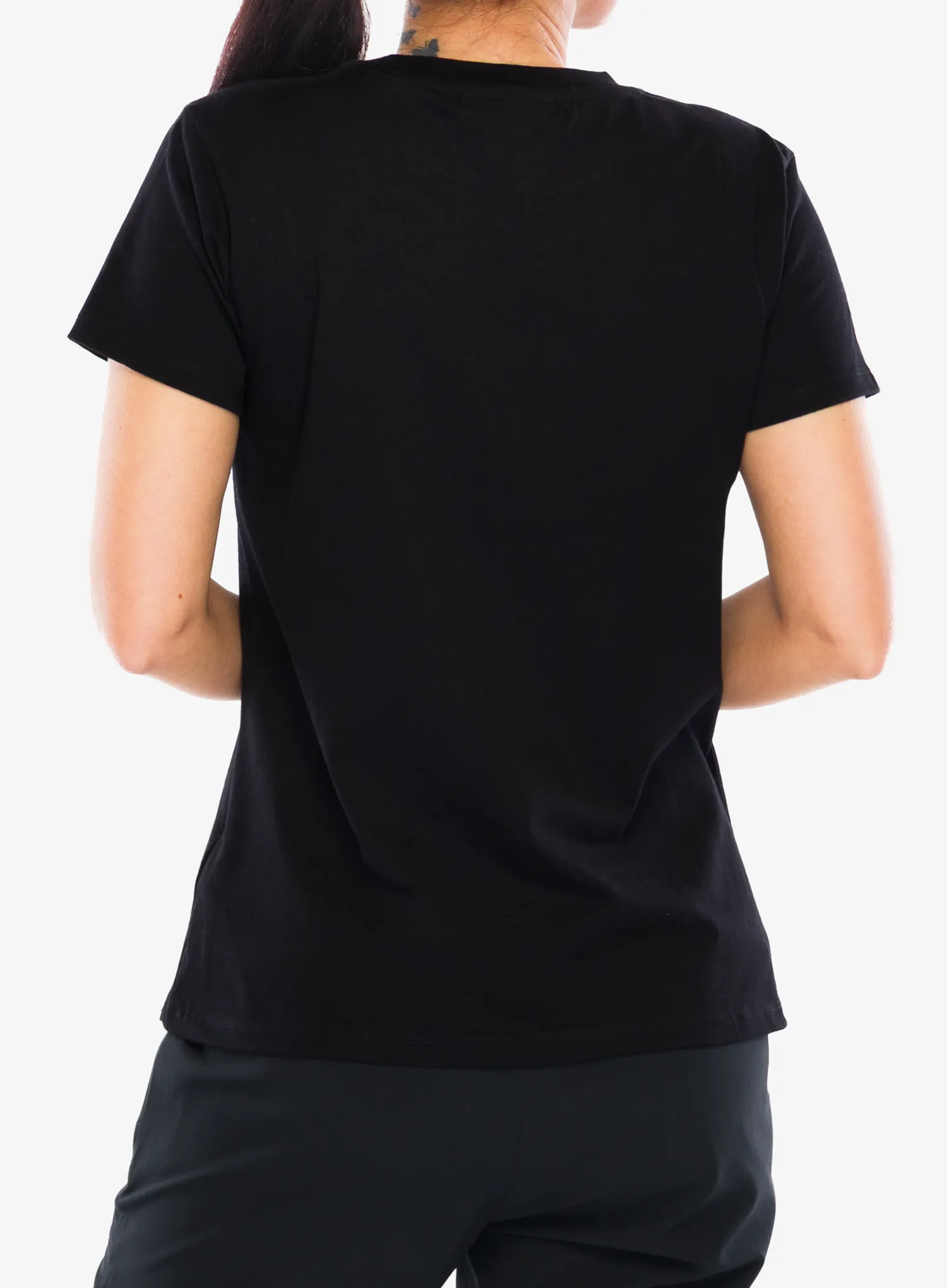 Medvilniniai marškinėliai moterims Didriksons Ingaro T-Shirt BBTO - black