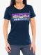 Medvilniniai marškinėliai moterims Wild Country Stamina T-Shirt - navy