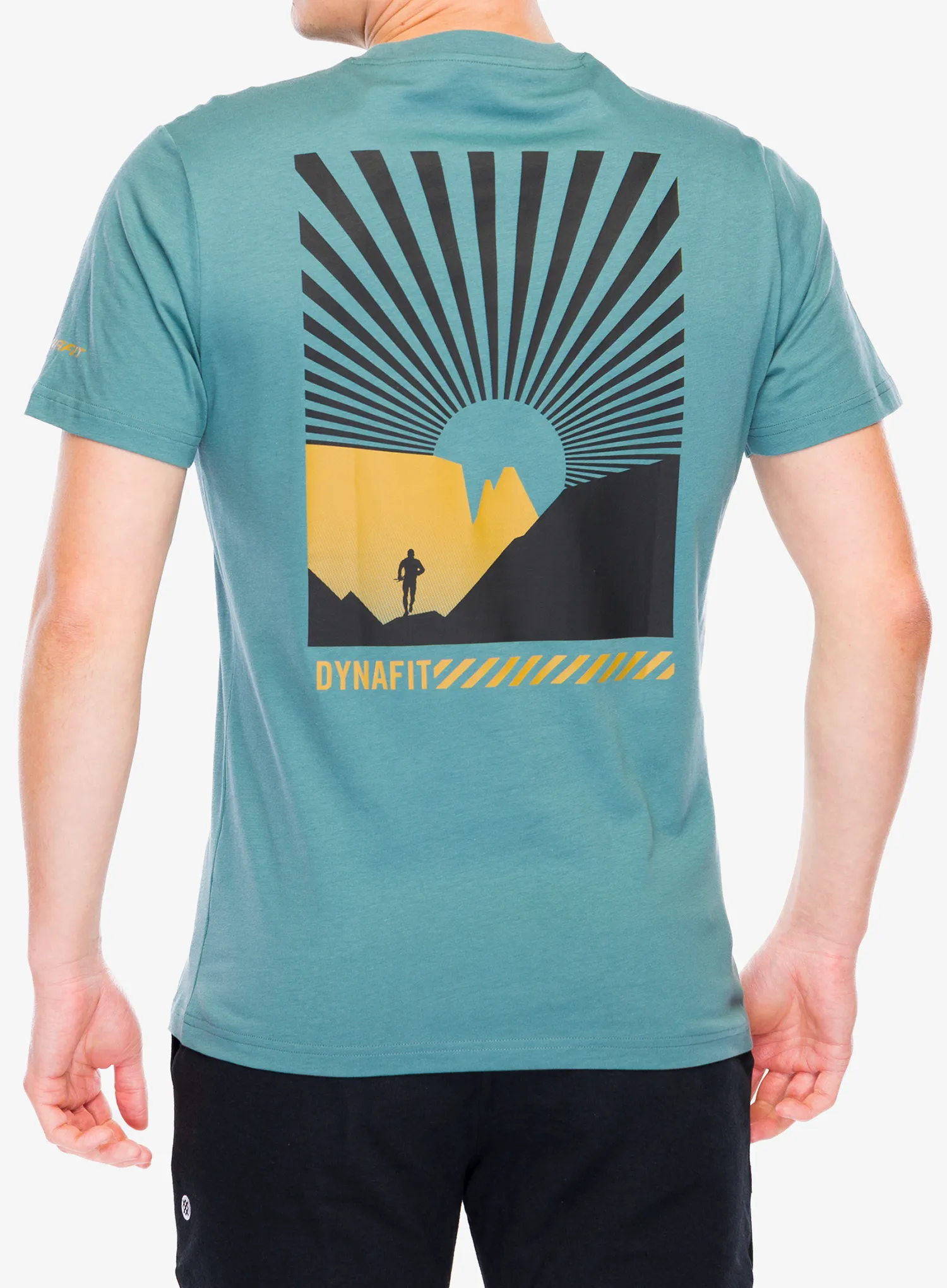 Medvilniniai marškinėliai Dynafit 24/7 Graphic T-Shirt - atlantic/sunrise trail