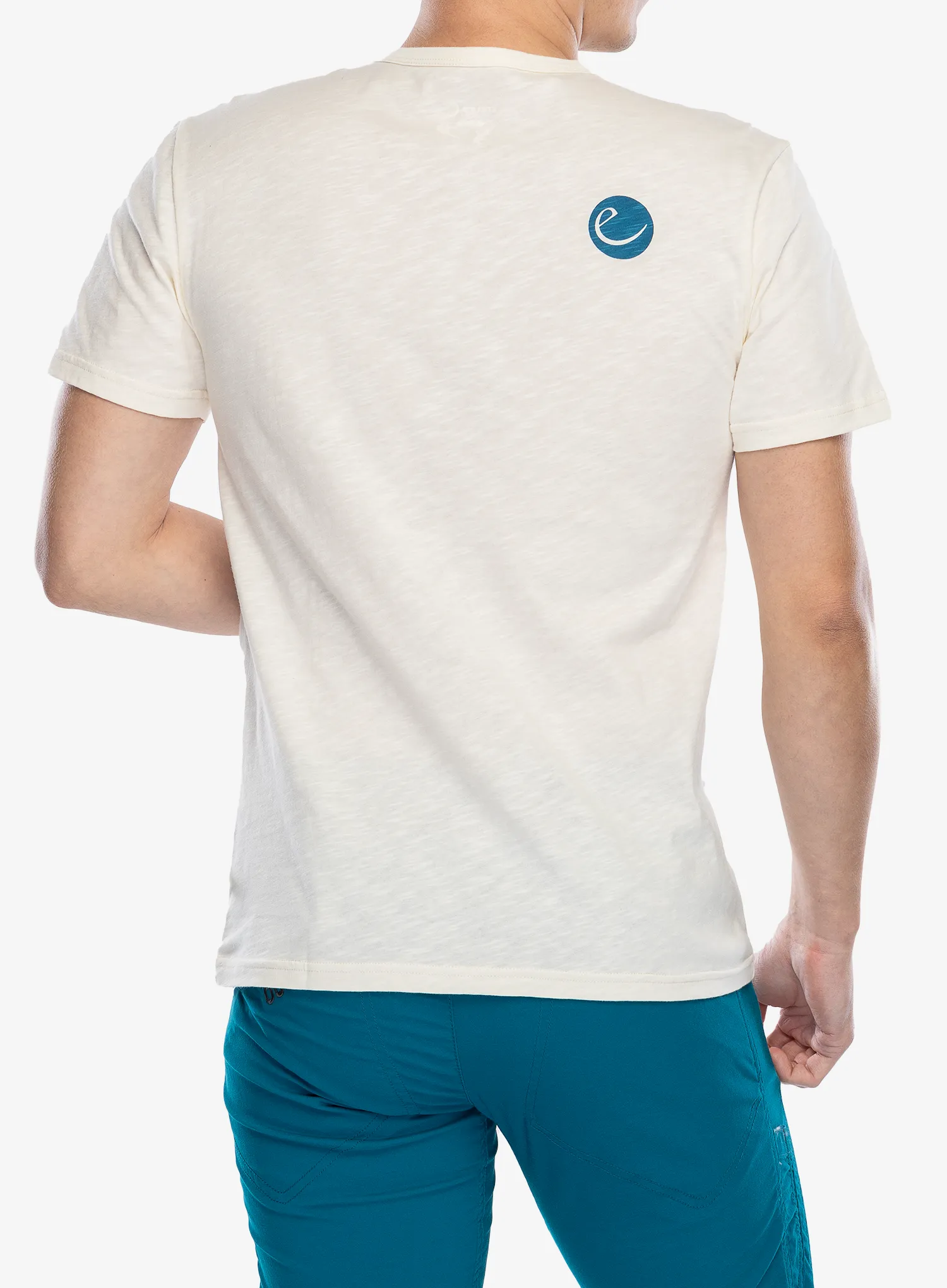 Medvilniniai marškinėliai Edelrid Highball T-Shirt IV - white