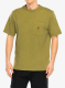 Medvilniniai marškinėliai Gramicci One Point Tee Pigment Dyed - pistachio pigment