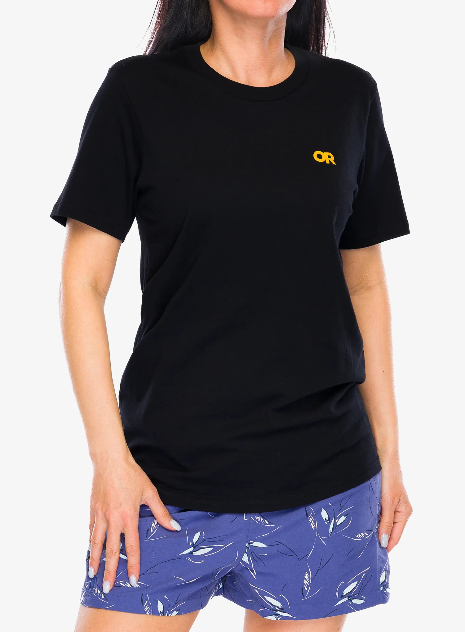 Medvilniniai marškinėliai Outdoor Research Spoked Logo T-Shirt - black