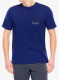 Medvilniniai marškinėliai Patagonia Chouinard Crest Pocket Responsibili-Tee - solstice purple