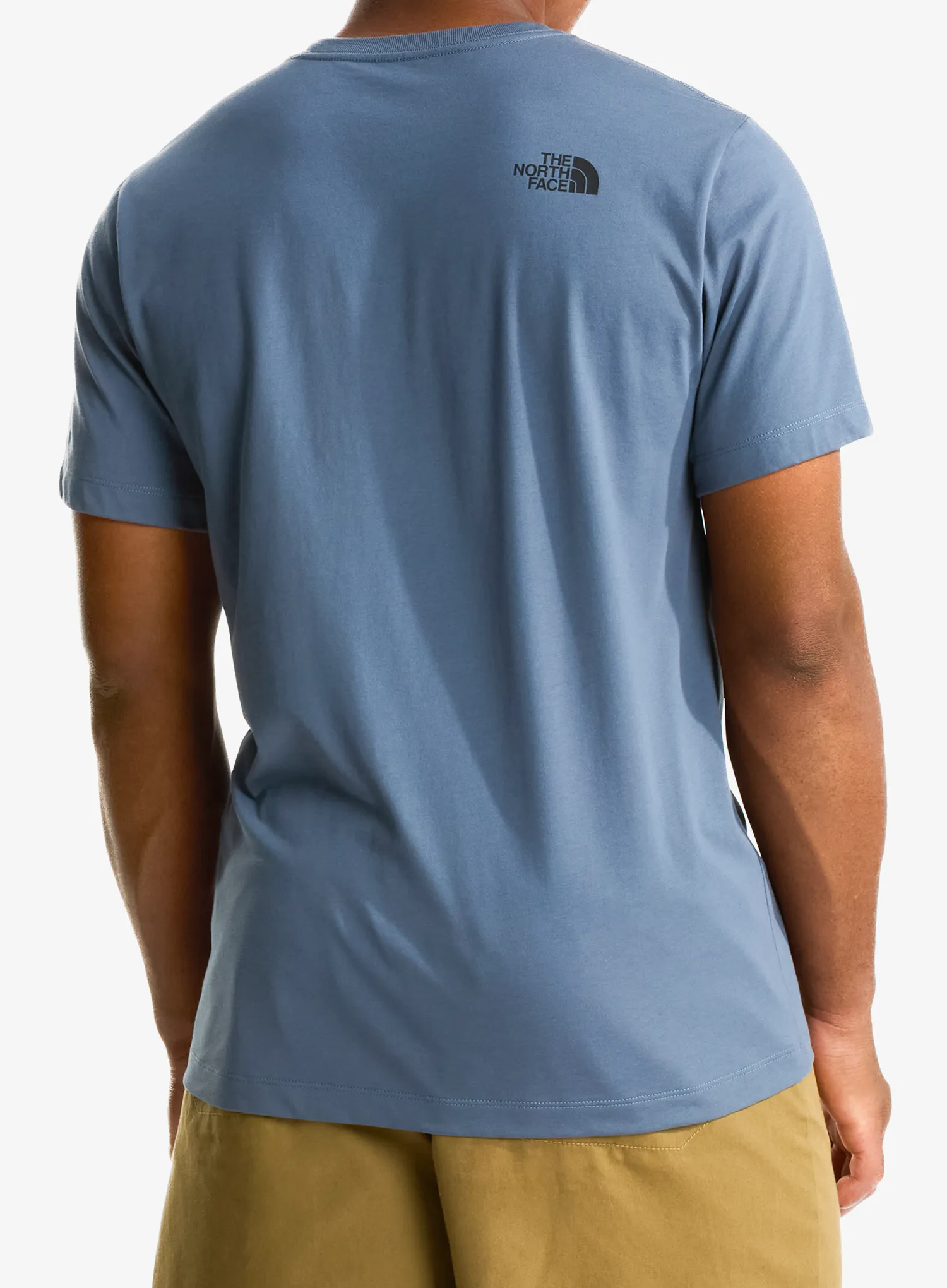Medvilniniai marškinėliai The North Face Evolution Box Half Dome Regular Short - granite grey