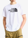 Medvilniniai marškinėliai The North Face Evolution Half Dome Regular SS - tnf white/tnf black