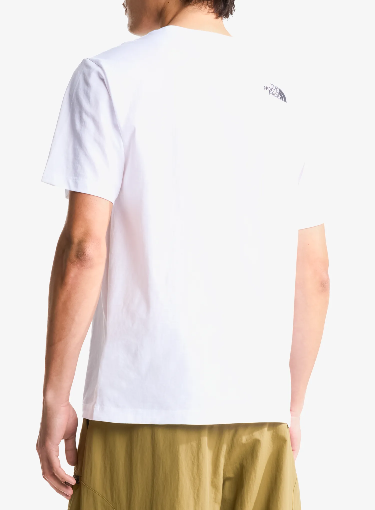 Medvilniniai marškinėliai The North Face Evolution Half Dome Regular SS - tnf white/tnf black
