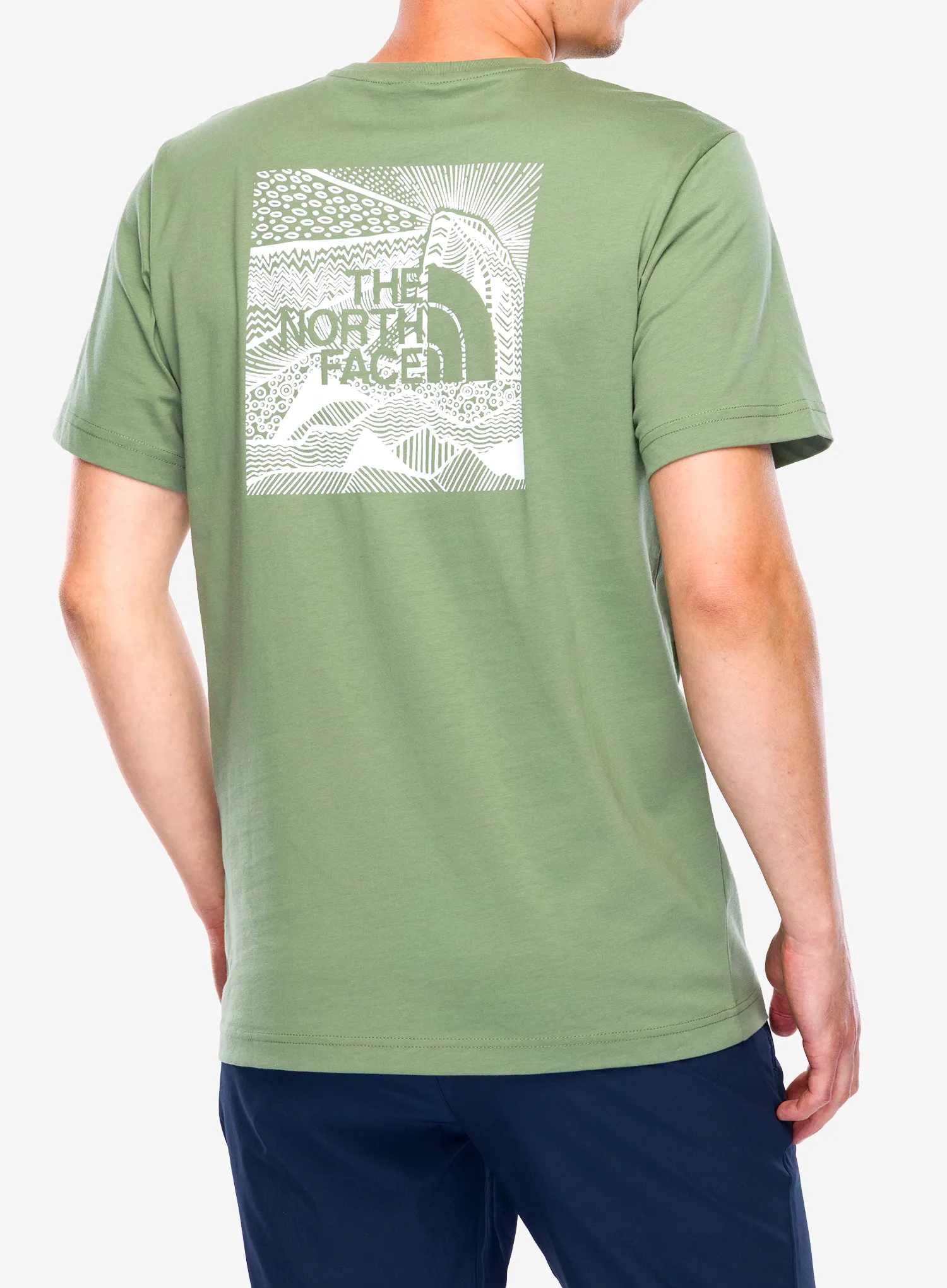 Medvilniniai marškinėliai The North Face S/S Redbox Celebration Tee - bark mist