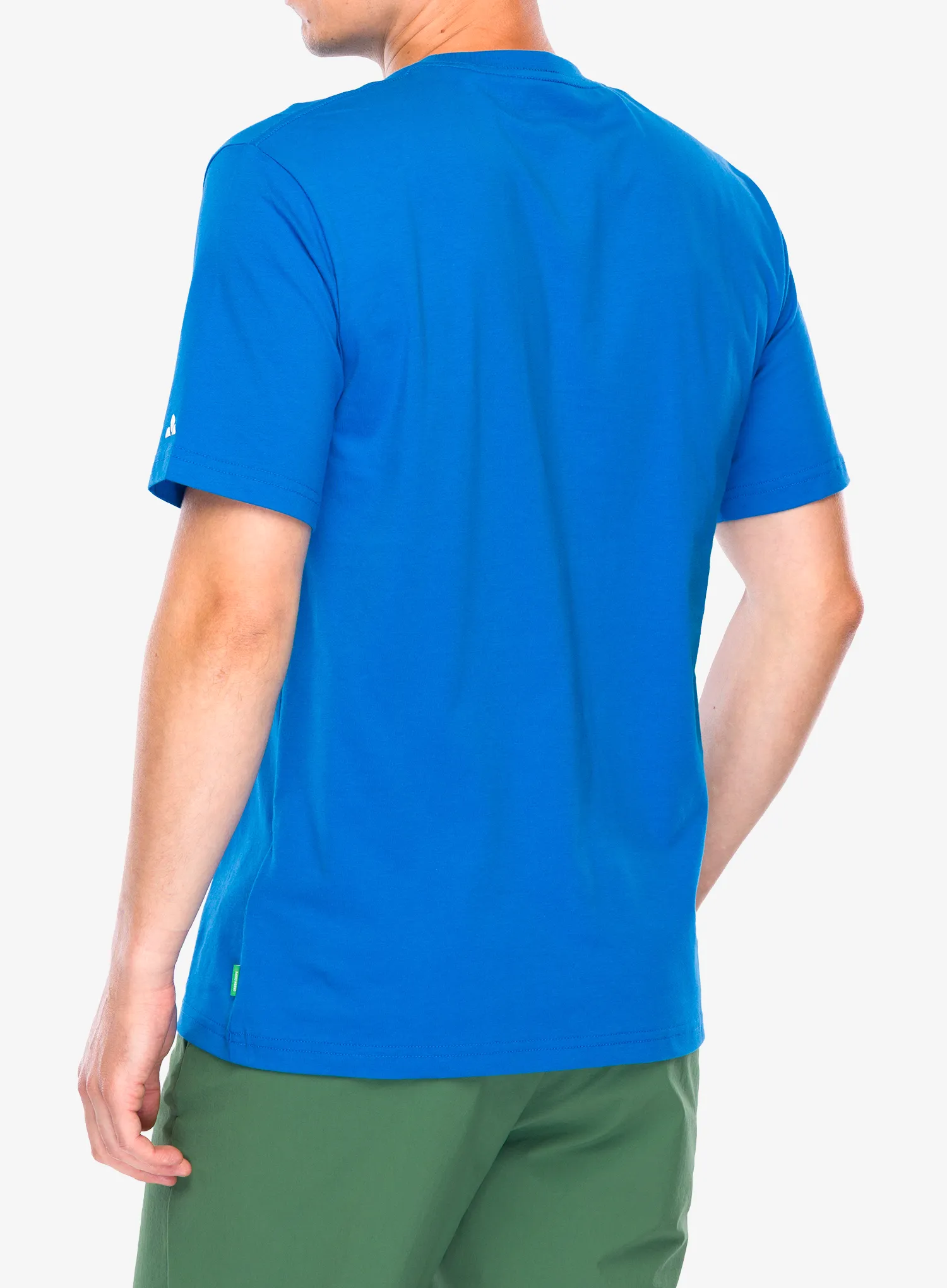 Medvilniniai marškinėliai Vaude Logo T-Shirt II - radiate blue