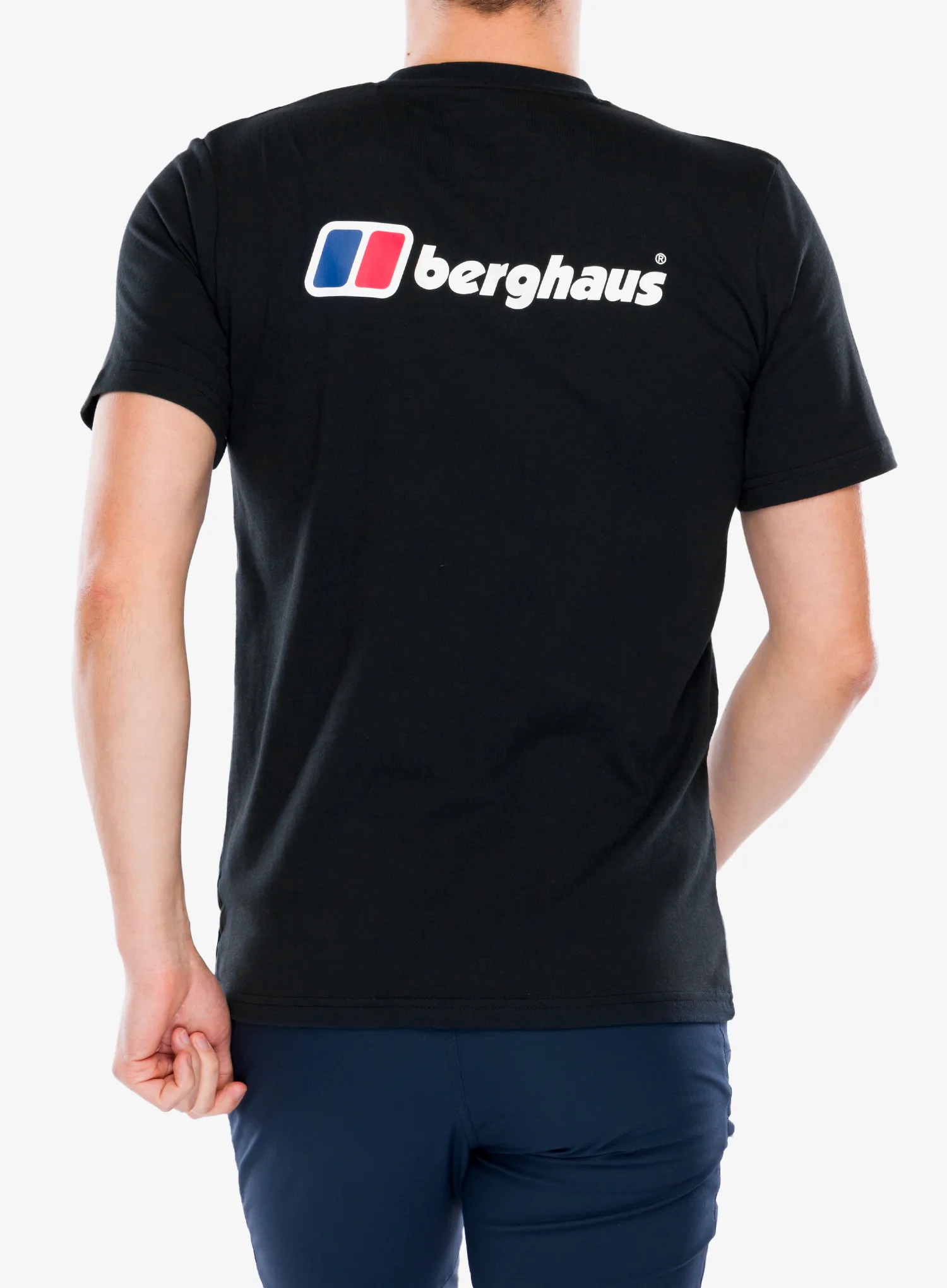 Marškinėliai Berghaus F&B Logo T-Shirt AM - black/black