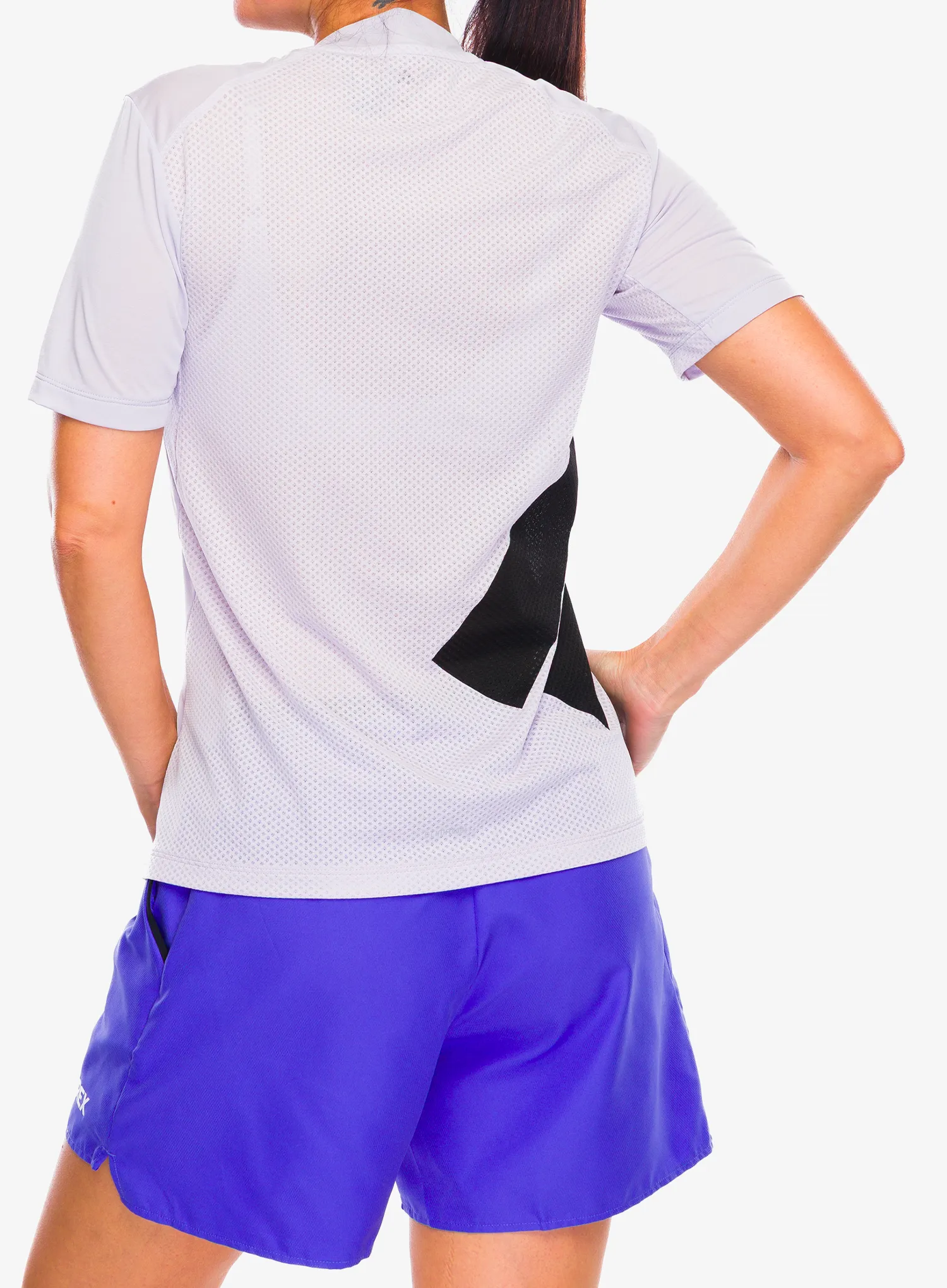 Bėgimo marškinėliai moteriški adidas TERREX Xperior T-Shirt - silver dawn