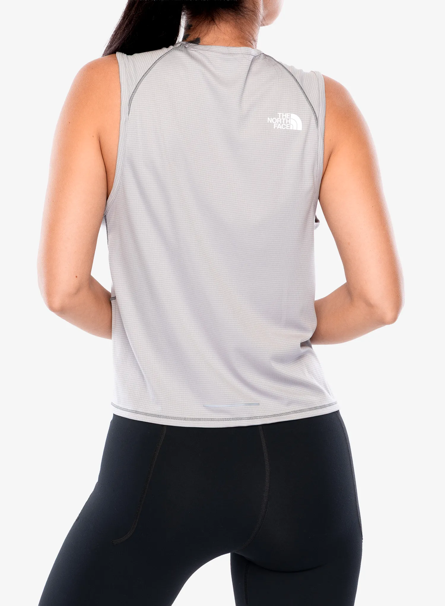 Bėgimo marškinėliai moteriški The North Face Sunriser Tank - moonstone grey