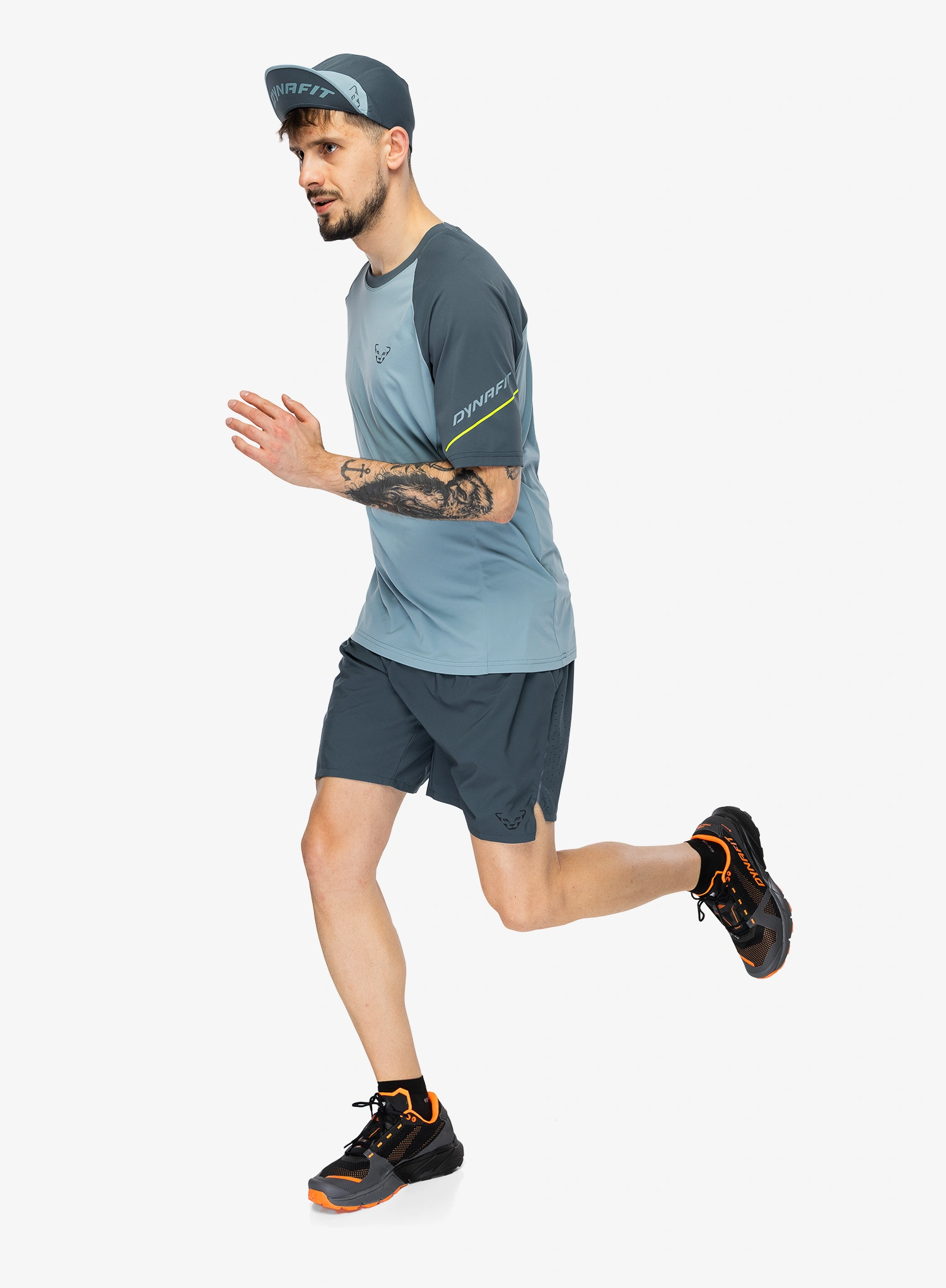 Bėgimo marškinėliai Dynafit Alpine Pro S/S Tee - blue