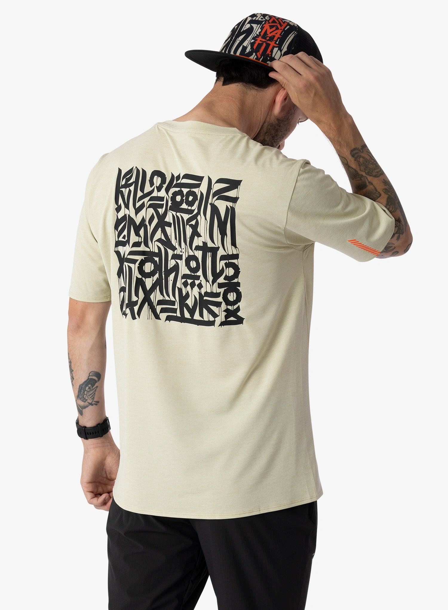 Bėgimo marškinėliai Dynafit Trail T-Shirt - overcast