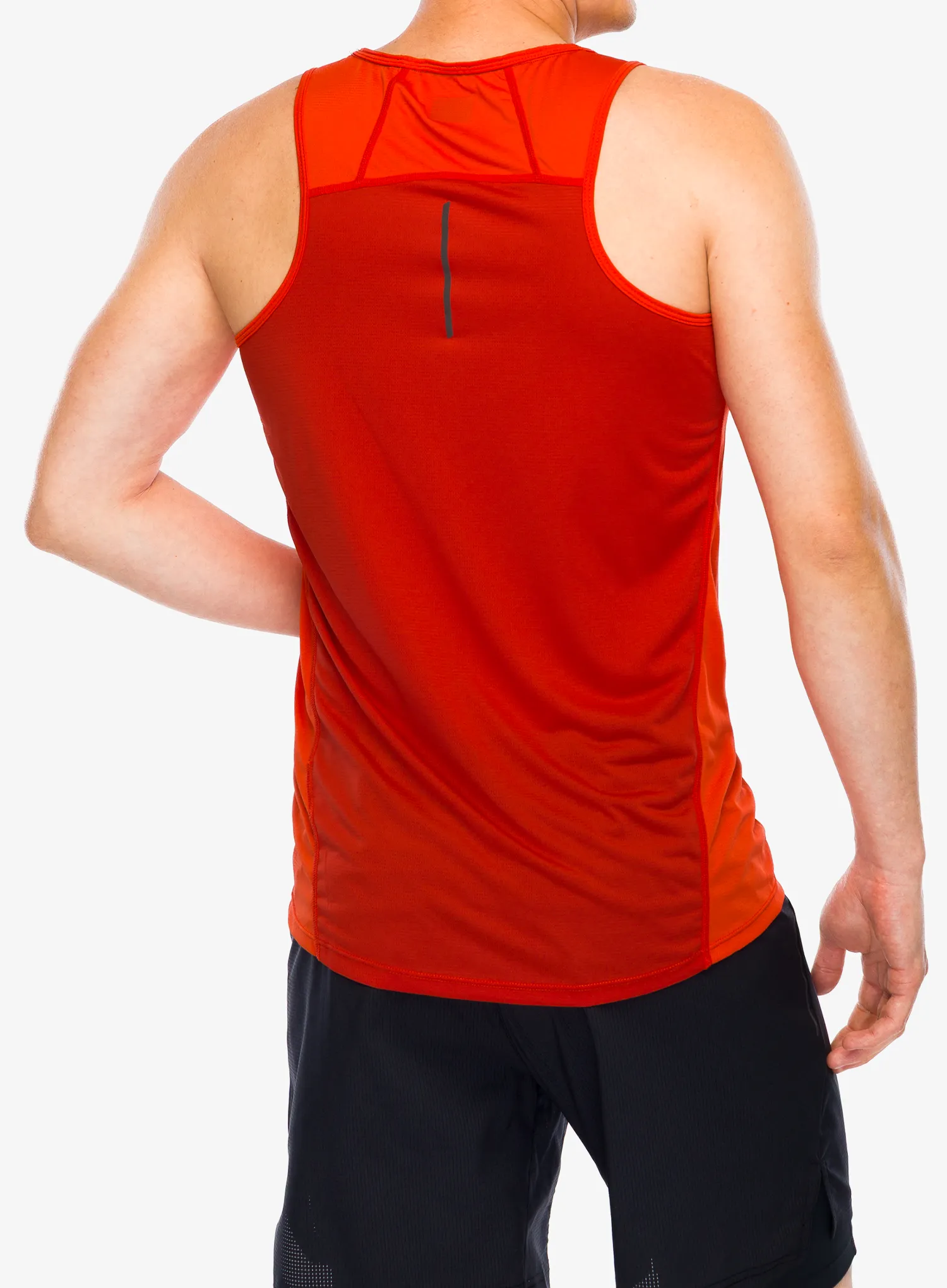 Bėgimo marškinėliai Inov-8 Performance Vest - fiery red/red