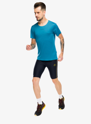 Bėgimo marškinėliai La Sportiva Pure T-shirt - lake/night sky