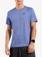 Bėgimo marškinėliai Odlo X-Alp PW 115 T-Shirt Crew Neck S/S - dazzling blue melange