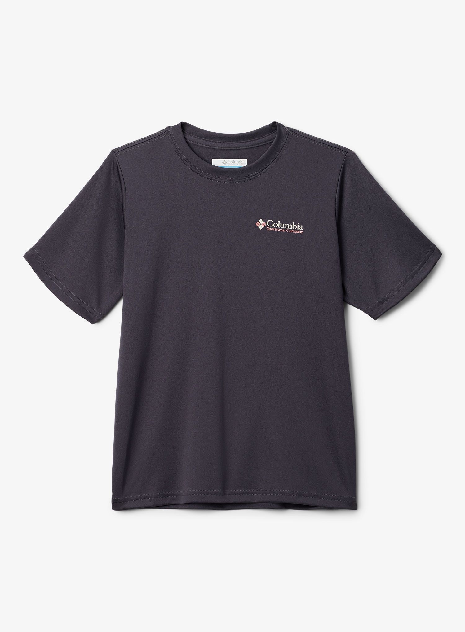 Marškinėliai berniukams Columbia Fork Stream Short Sleeve Graphic Shirt - shark/heritage II