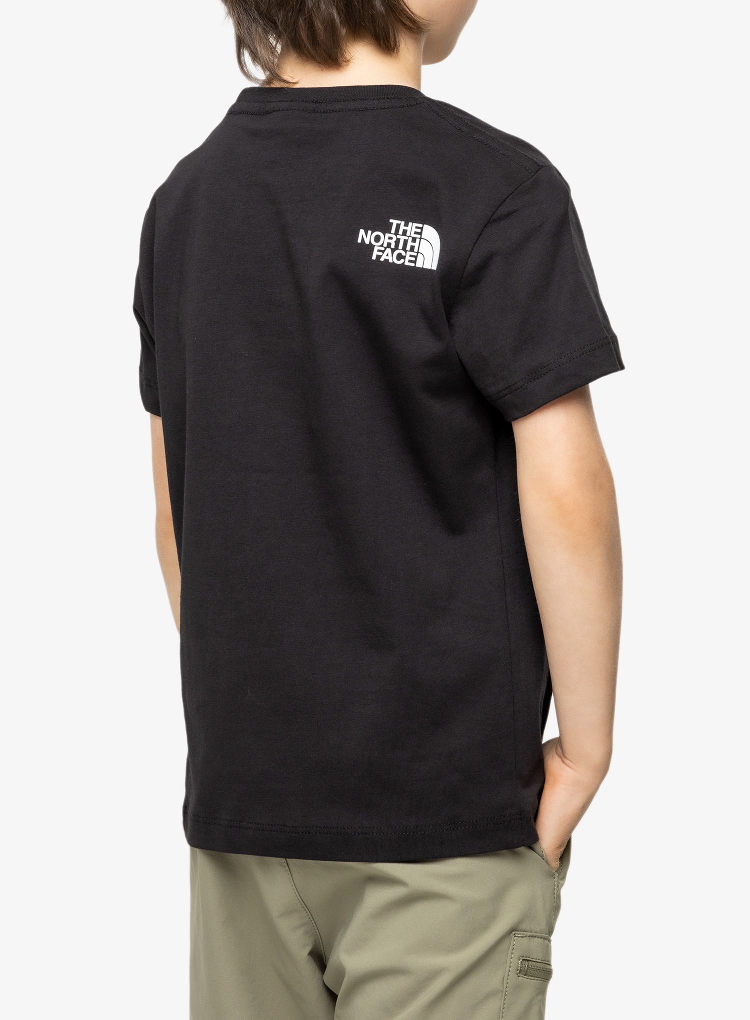 Marškinėliai berniukams The North Face S/S Easy Tee - tnf black/tnf white