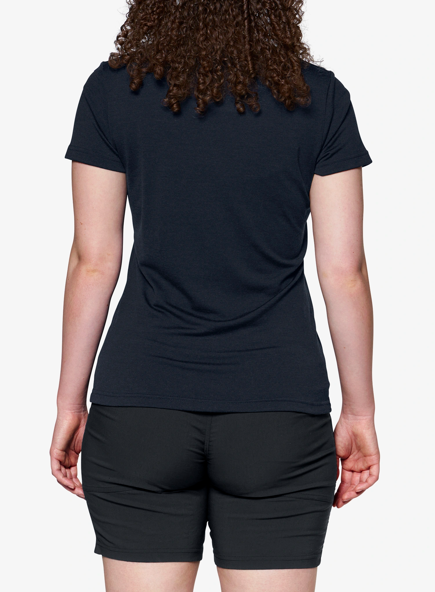 Moteriški marškinėliai Devold Classic Summit Tee - ink