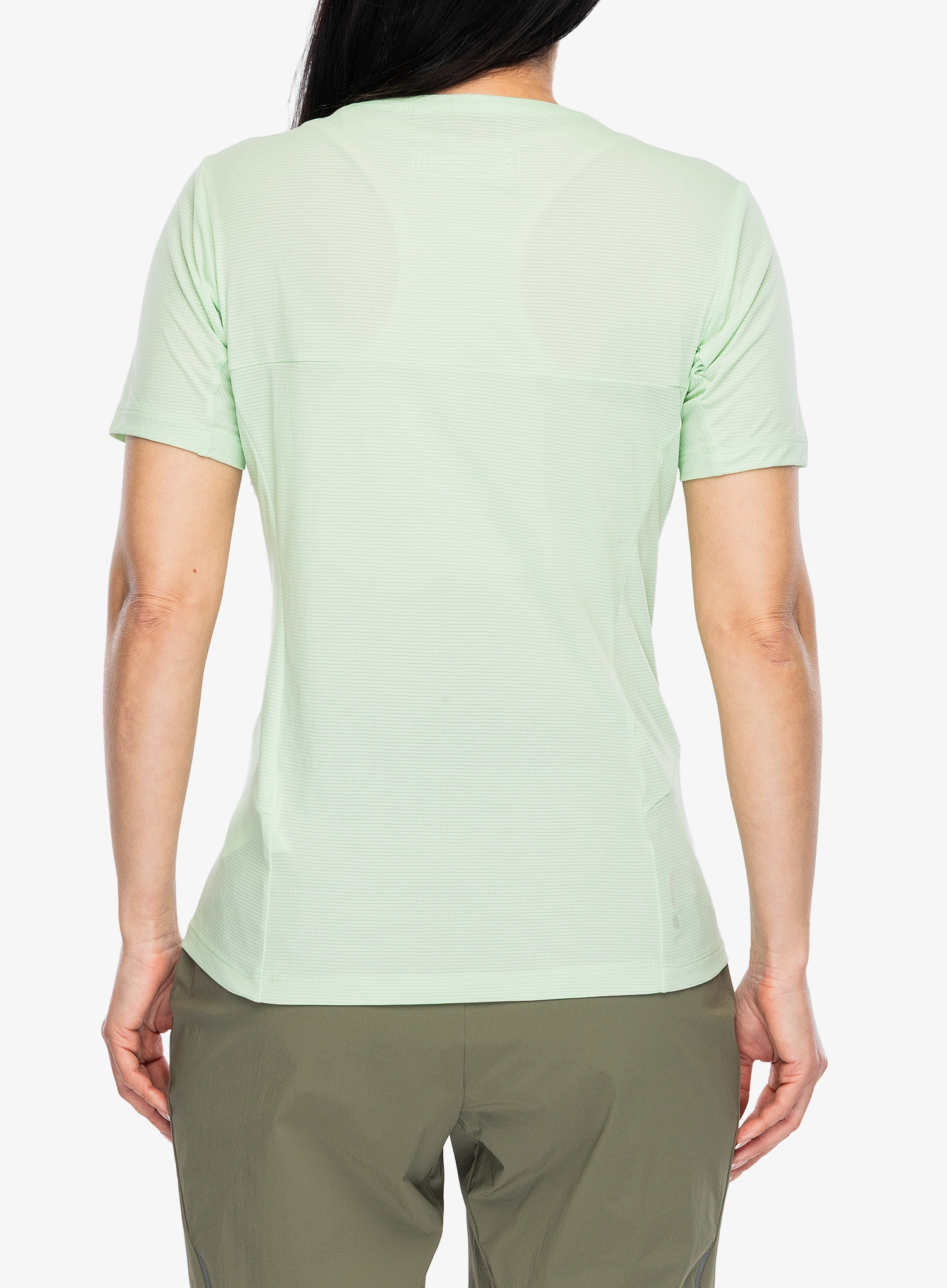 Moteriški marškinėliai Salewa Puez Sporty Dry T-Shirt - pastel green