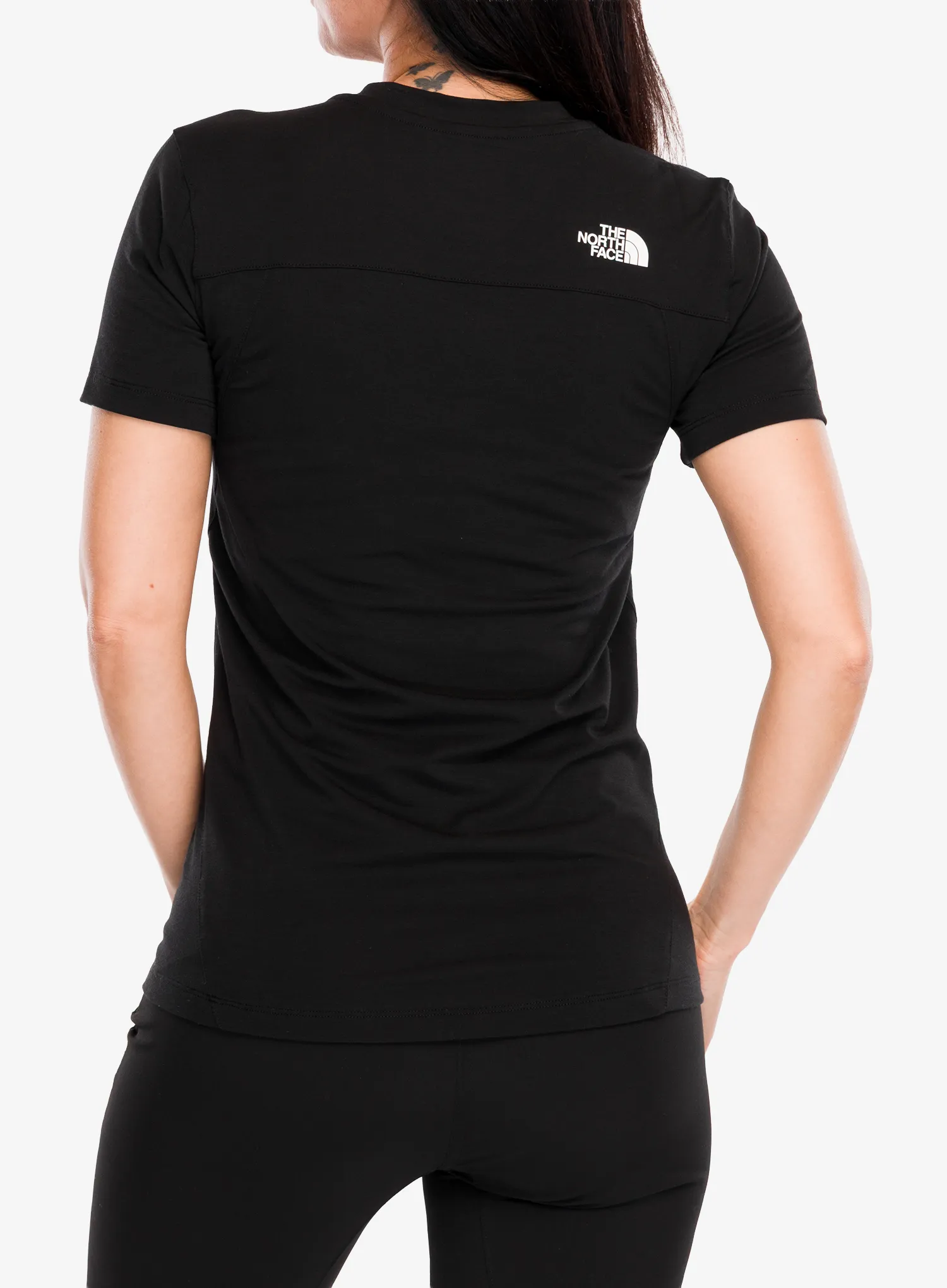 Moteriški marškinėliai The North Face Lightning Alpine S/S - tnf black
