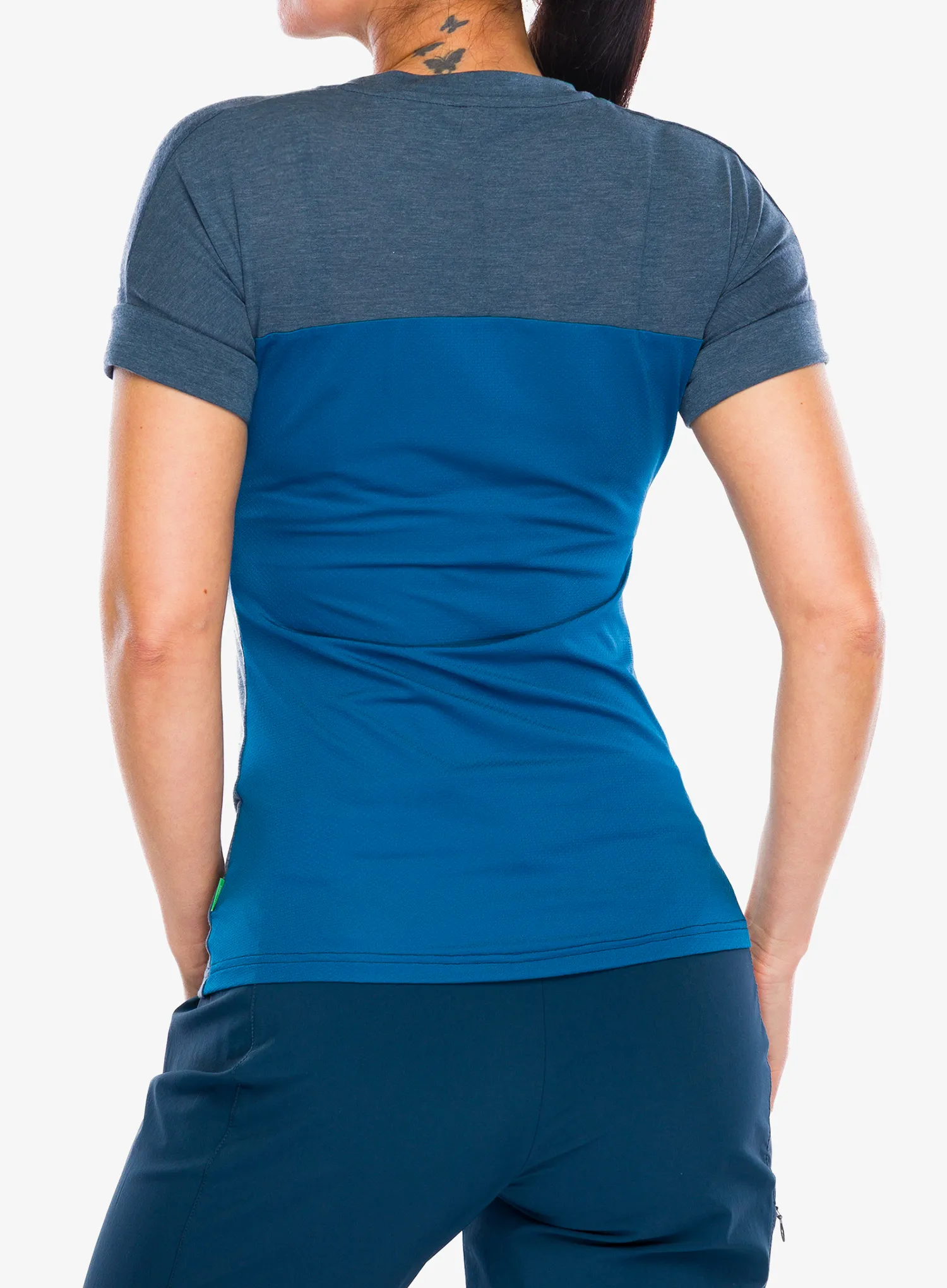 Moteriški marškinėliai Vaude Scopi T-Shirt IV - shore blue