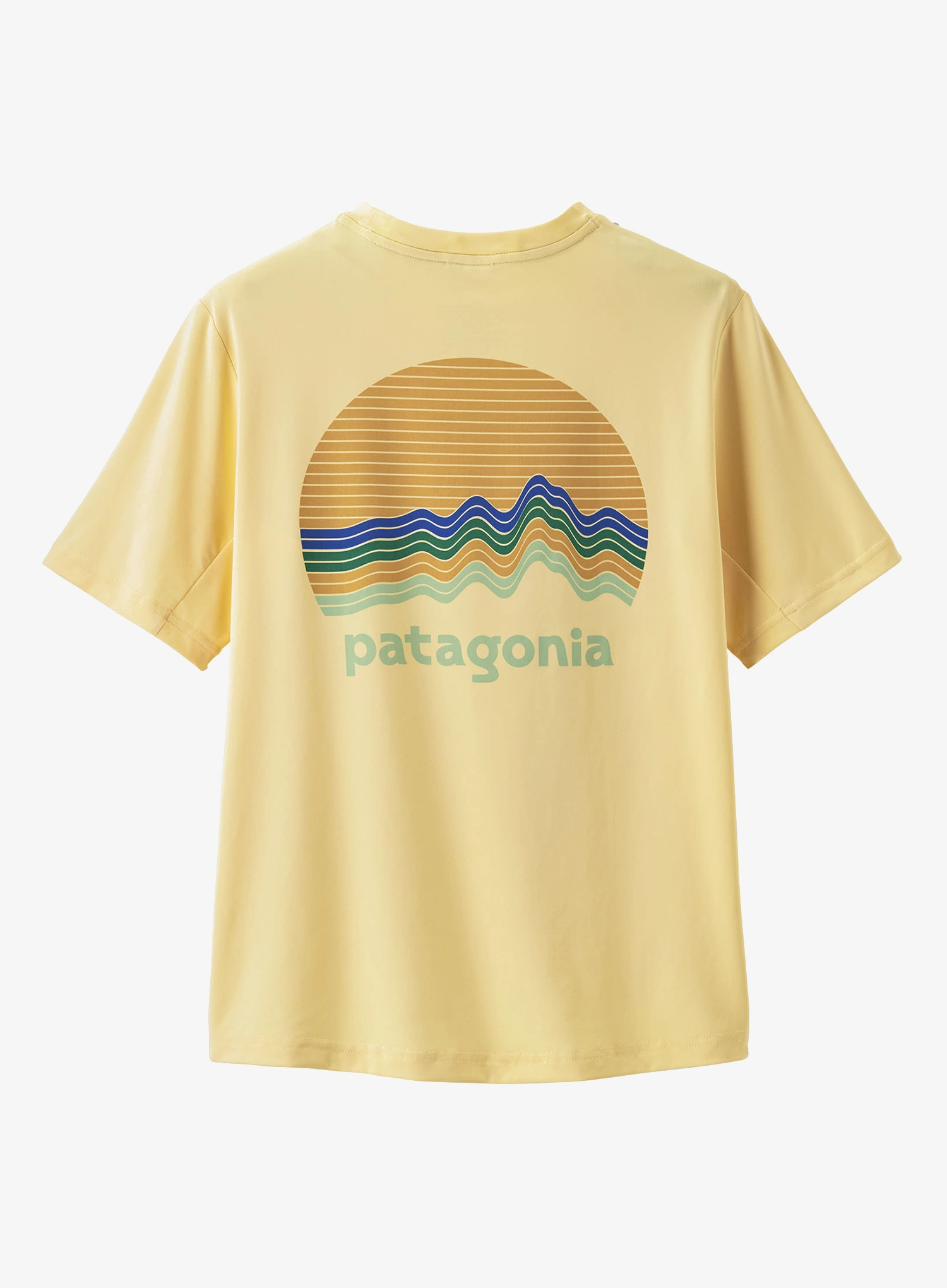 Marškinėliai vaikams Patagonia Cap SW T-Shirt - ridge rise moon/buttercup