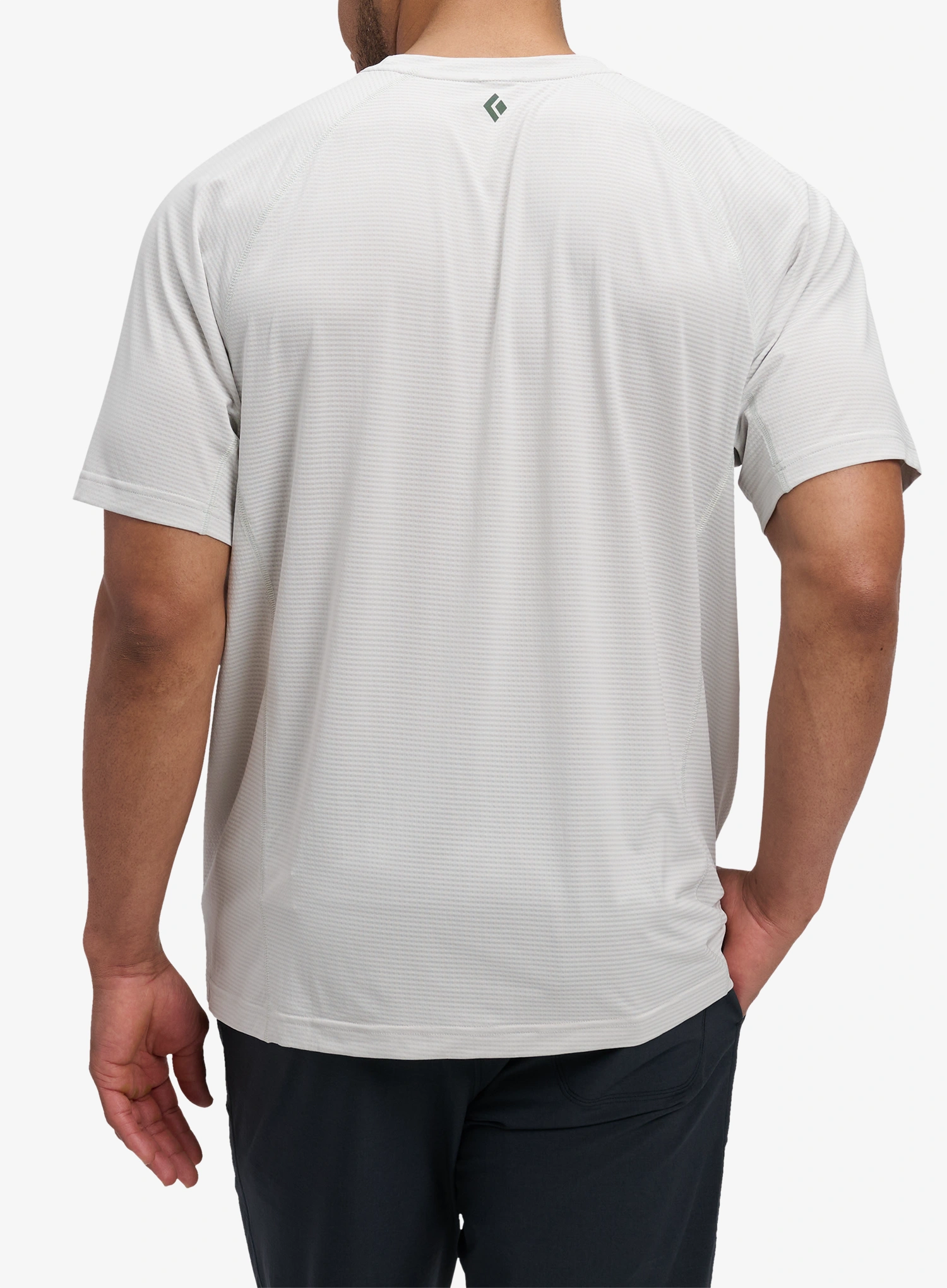 Bėgimo marškinėliai Black Diamond Distance SS Tech Tee - alloy