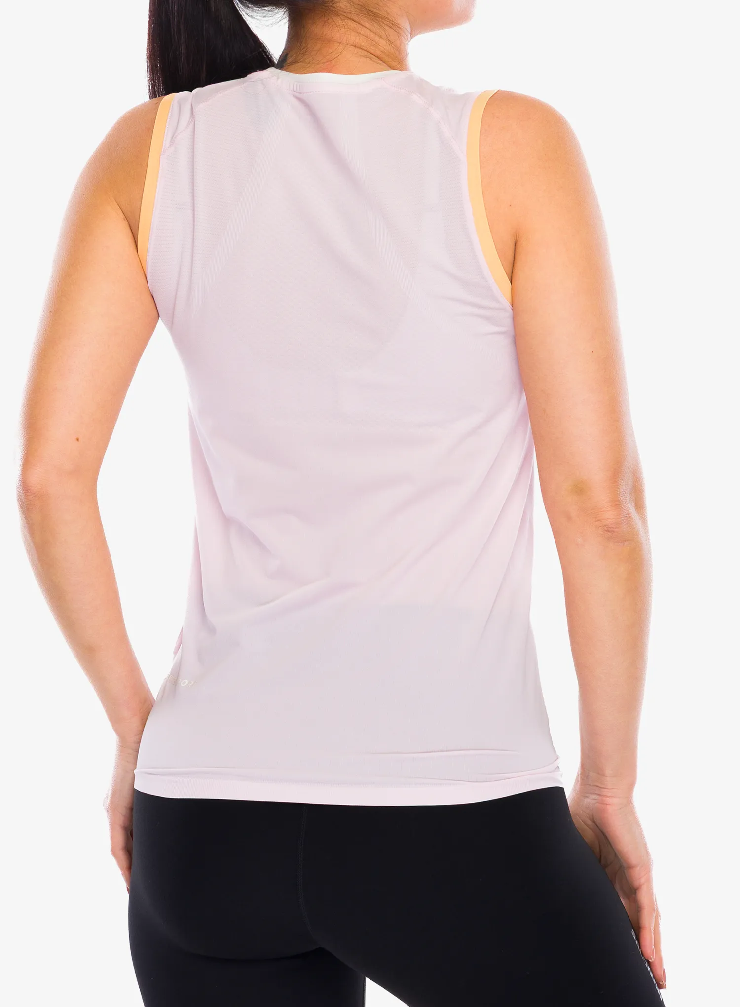 Bėgimo marškinėliai moterims Compressport Trail Racing Tank - roseate