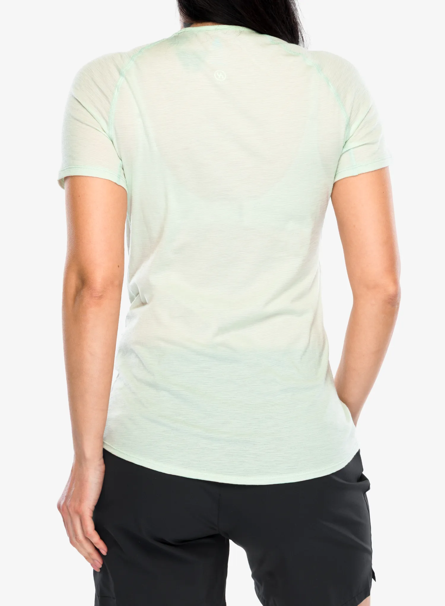 Bėgimo marškinėliai moterims Odlo X-Alp PW 115 T-Shirt Crew Neck S/S - ambrosia melange