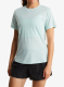 Bėgimo marškinėliai moterims The North Face Flex S/S Tee Reg - opal frost