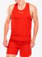 Bėgimo marškinėliai Salomon S/Lab Speed Singlet - fiery red