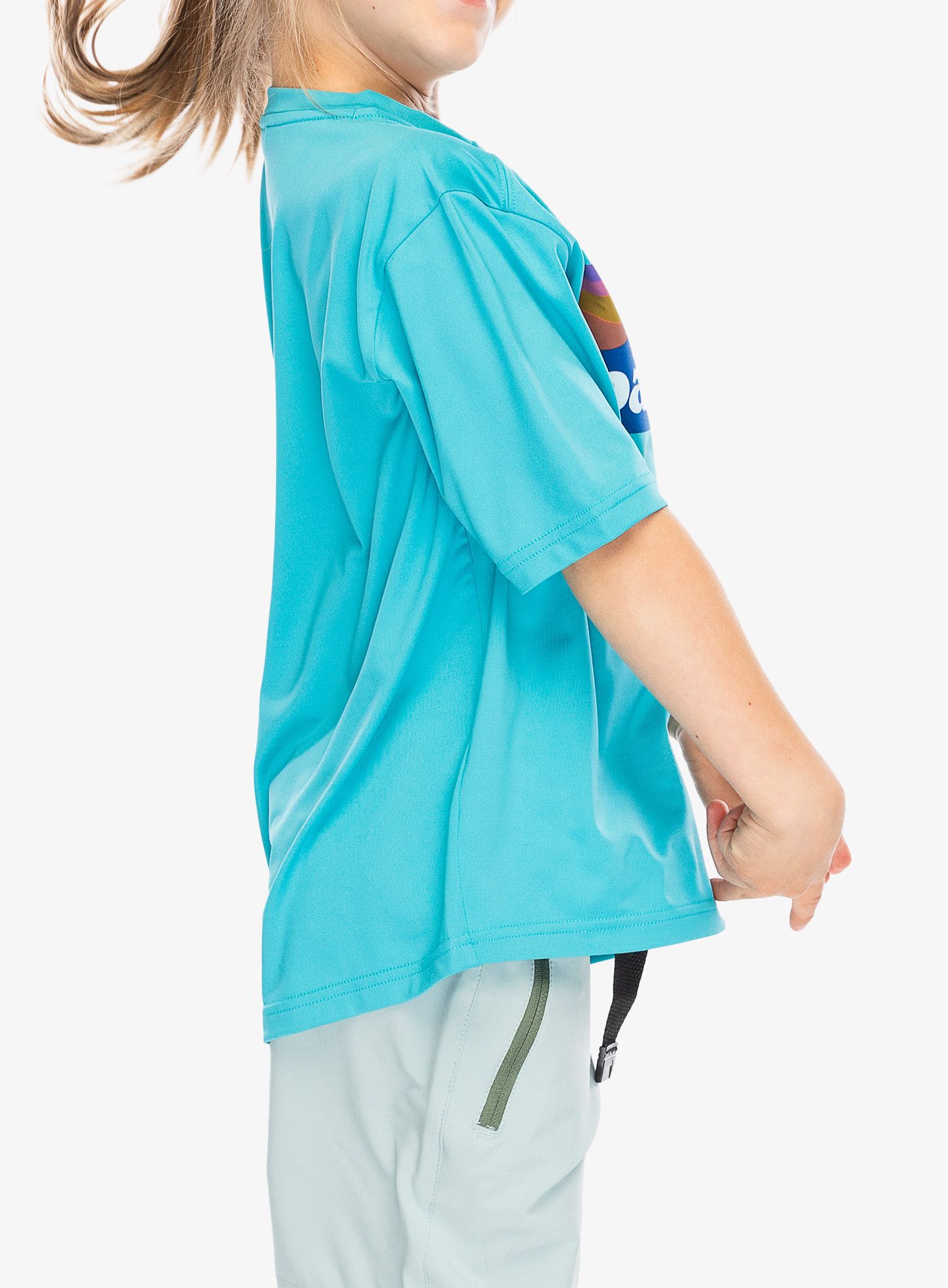 Vaikiški marškinėliai Patagonia Cap SW T-Shirt - boardshort/blue