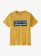 Vaikiški marškinėliai Patagonia P-6 Logo T-Shirt - nectar yellow