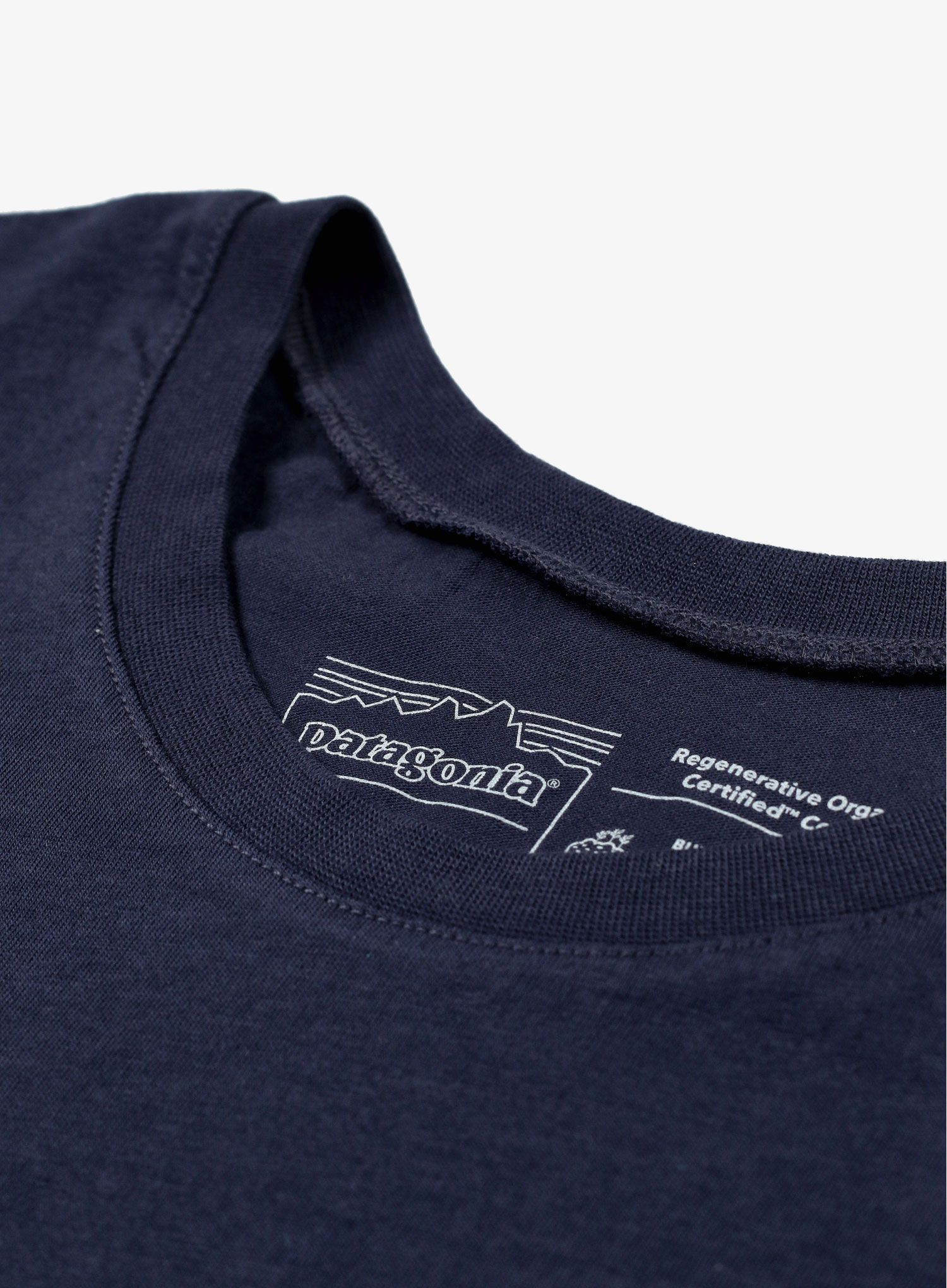 Marškinėliai mergaitėms Patagonia Regenerative Organic Certified Cotton Graphic T-Shirt - new navy