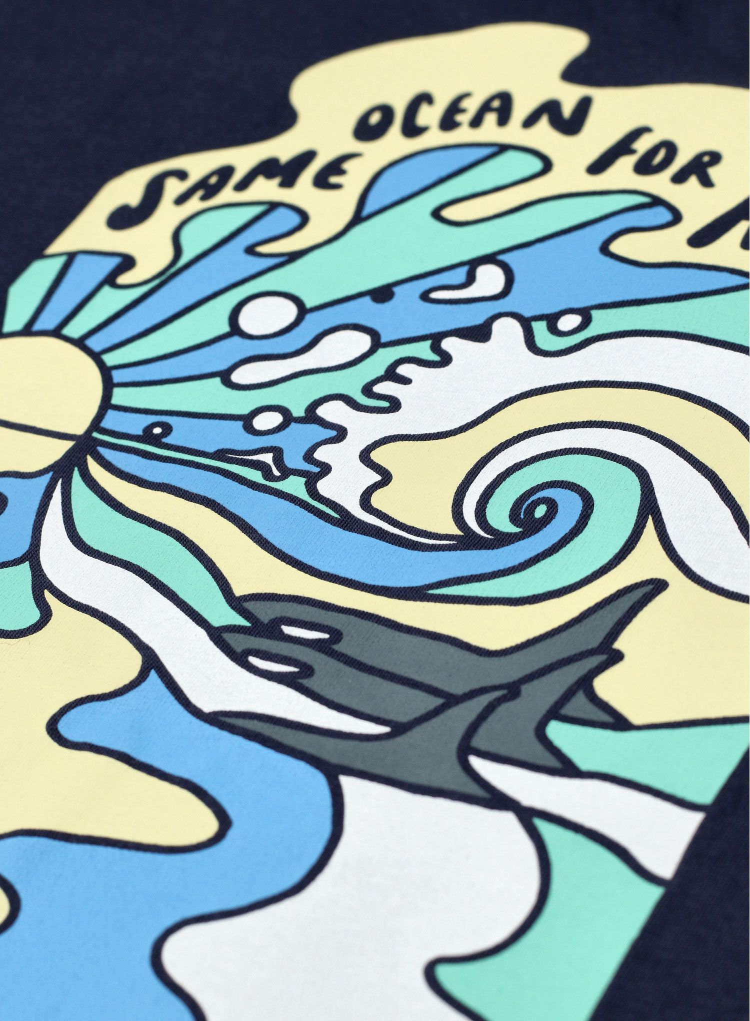 Marškinėliai mergaitėms Patagonia Regenerative Organic Certified Cotton Graphic T-Shirt - new navy