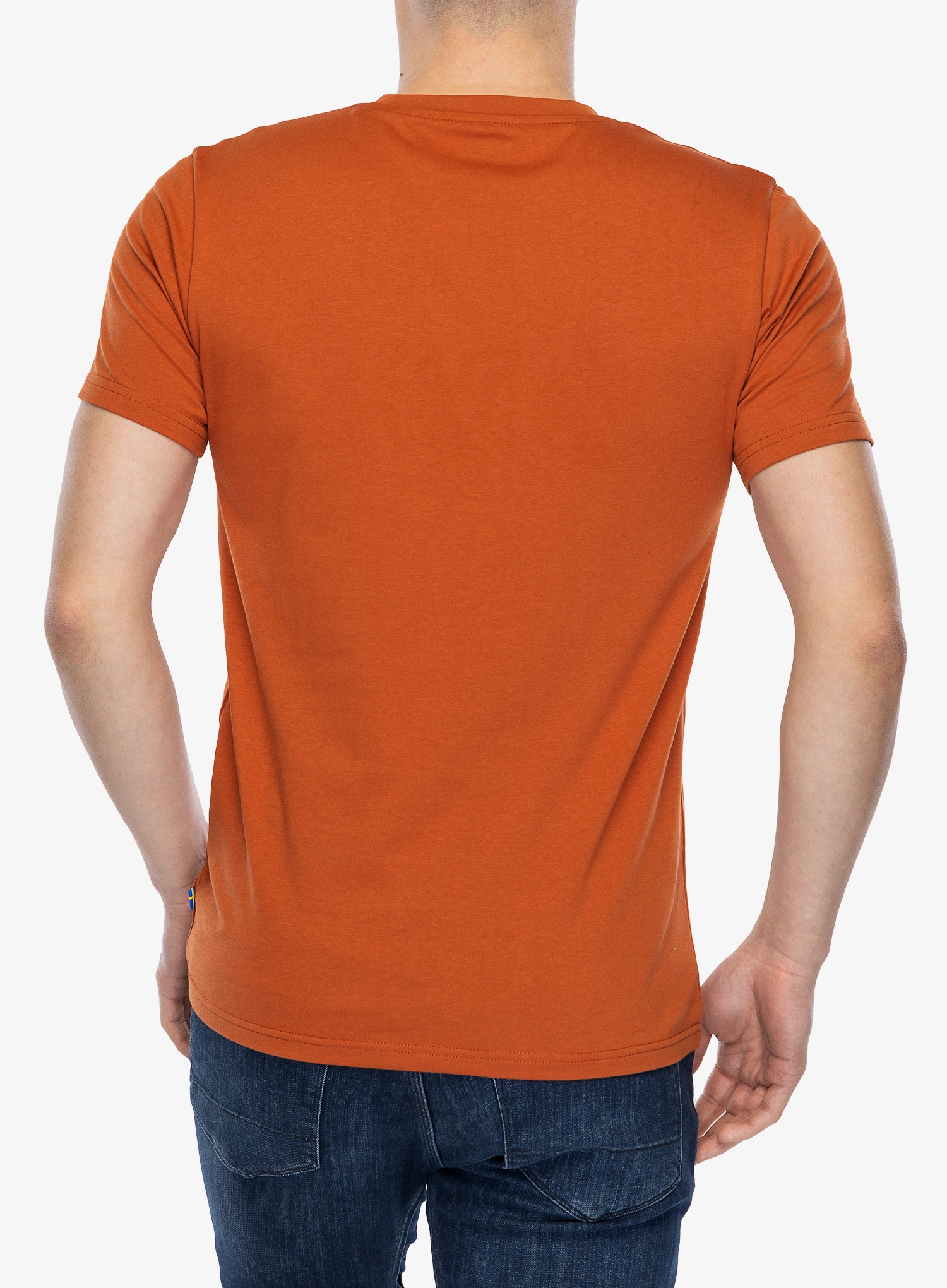 Marškinėliai Fjallraven Logo T-shirt - terracotta brown