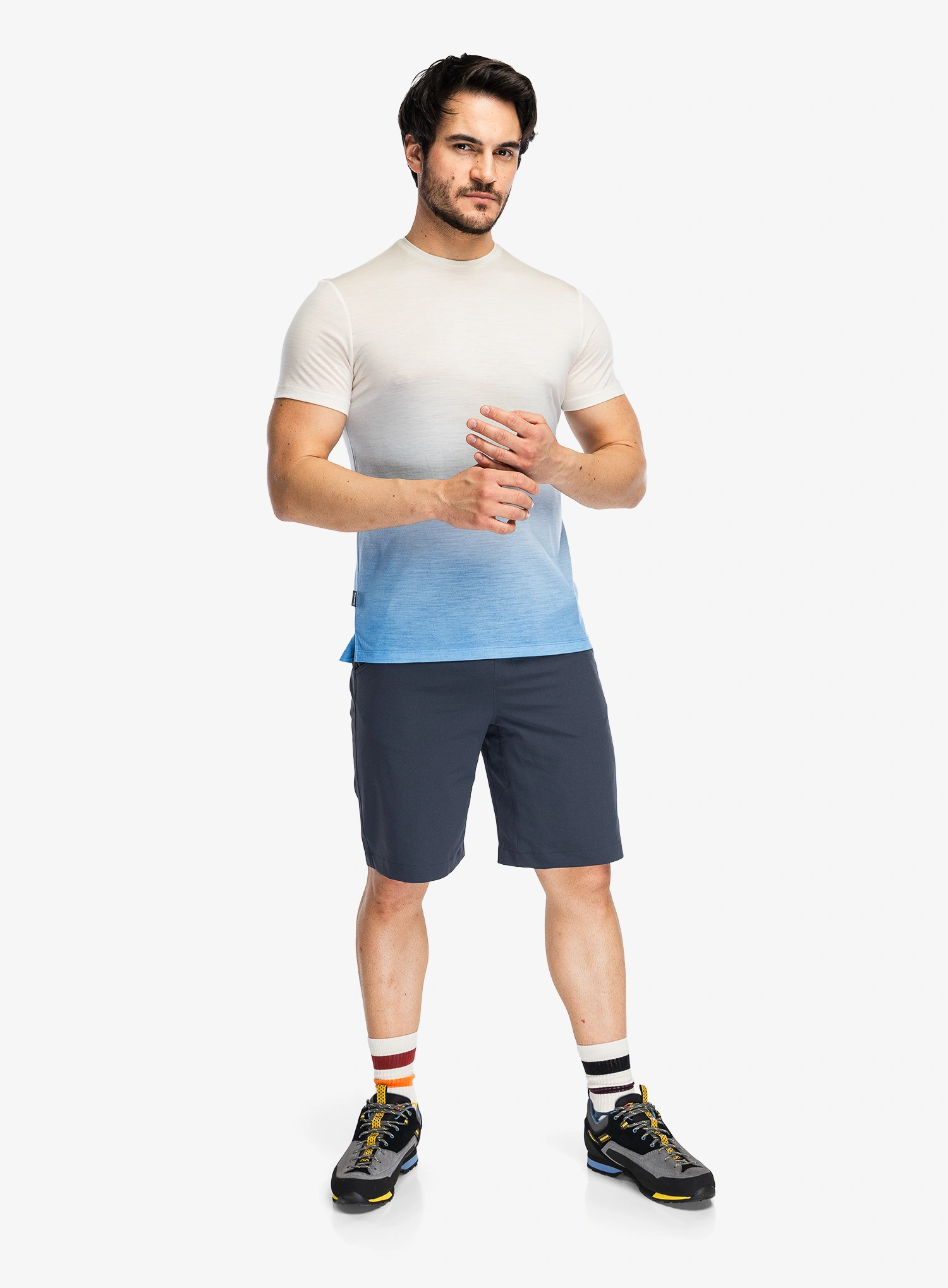 Marškinėliai Icebreaker Merino 125 Cool-Lite Sphere SS Tee Alta - undyed