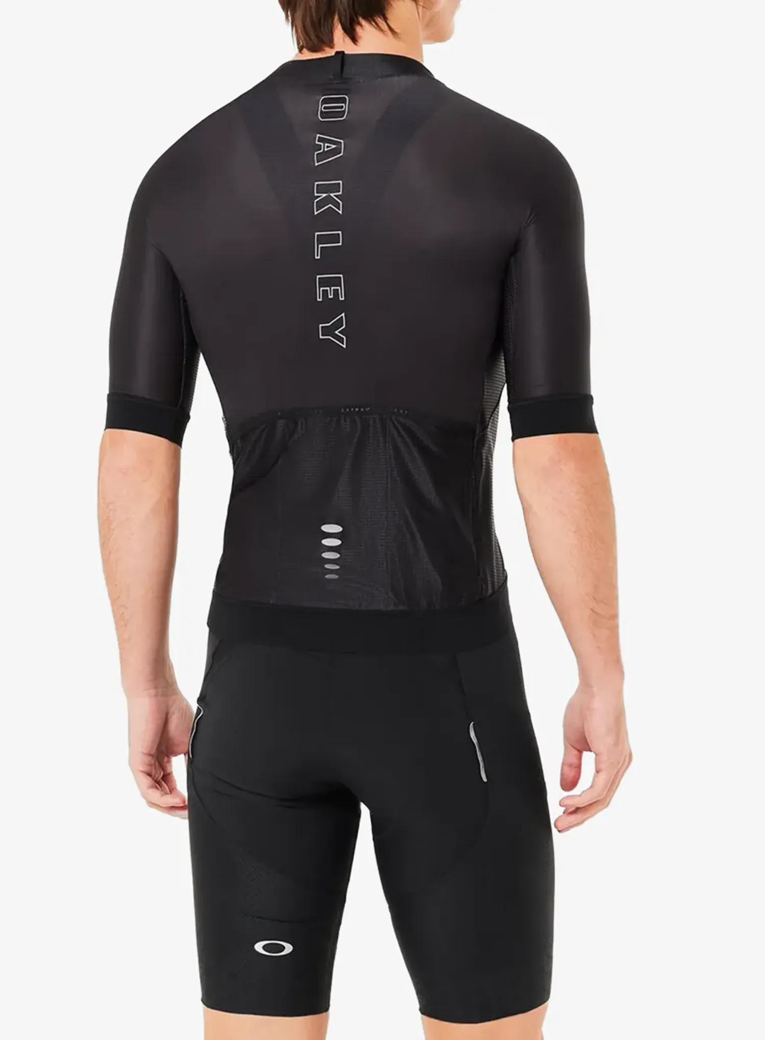 Dviratininko marškinėliai Oakley Endurance Mix Jersey - blackout
