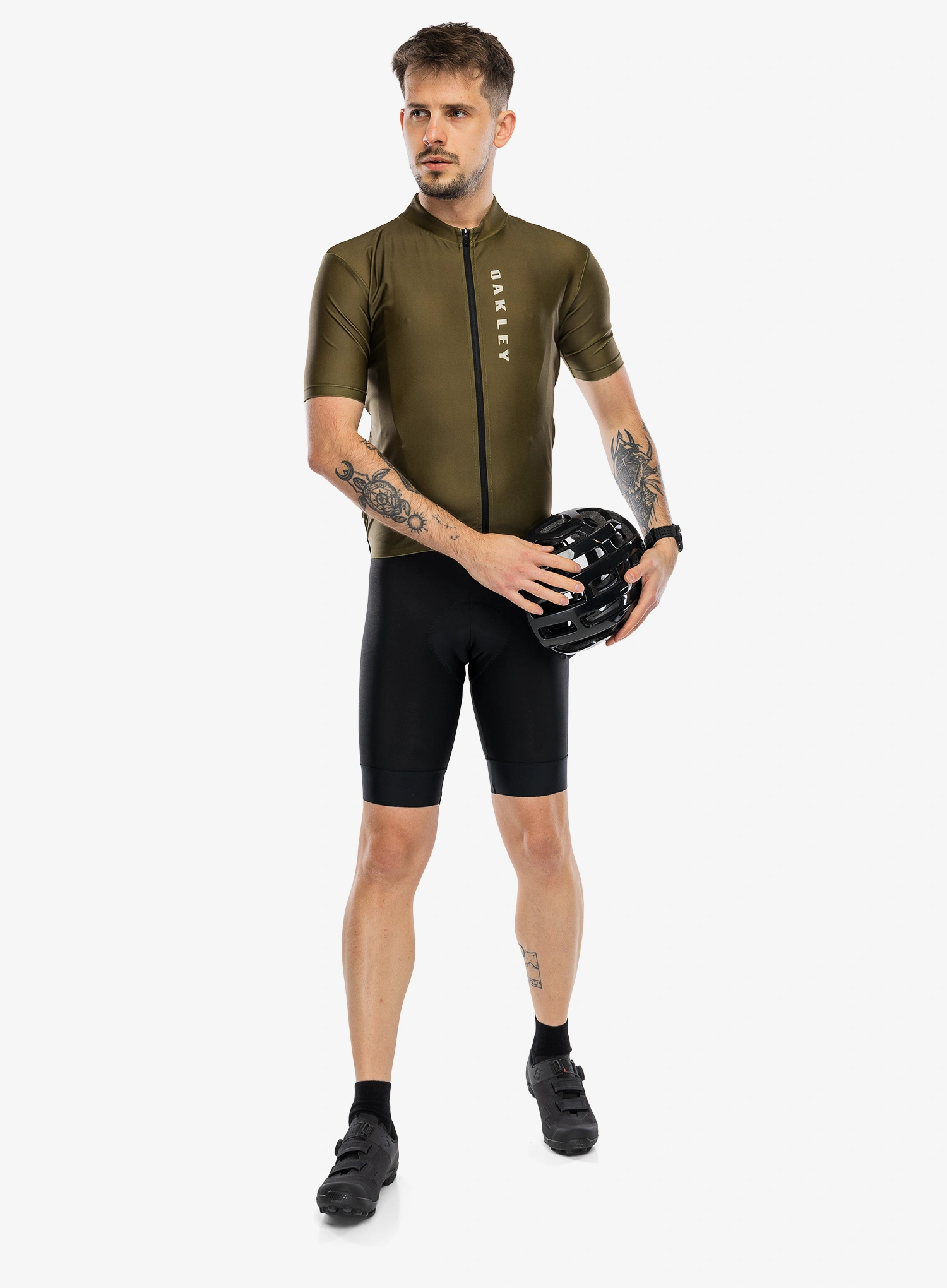 Dviratininko marškinėliai Oakley Icon Classic Jersey 2.0 - army green