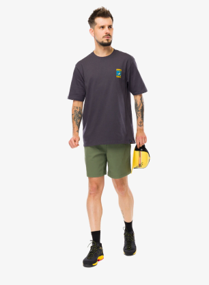 Marškinėliai La Sportiva Moon Patch T-Shirt - onyx