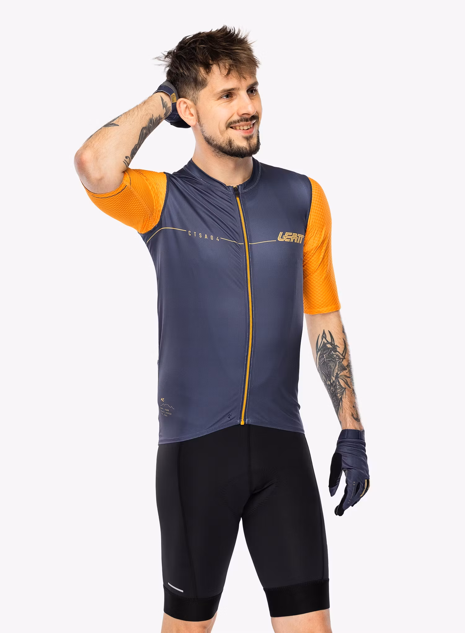Marškinėliai Leatt Jersey MTB Endurance 6.0 - galaxy blue