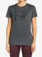 Merino vilnos marškinėliai moterims Icebreaker Merino 150 Tech Lite SS Tee Terrain - obsidian