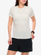 Merino vilnos marškinėliai moterims Odlo Merino 160 Postcards Crew Neck S/S - gardenia